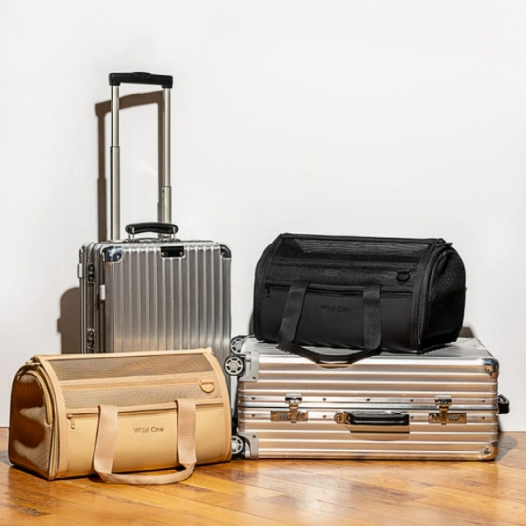 Travel Tsa Compliant Dog Carrier in Tan