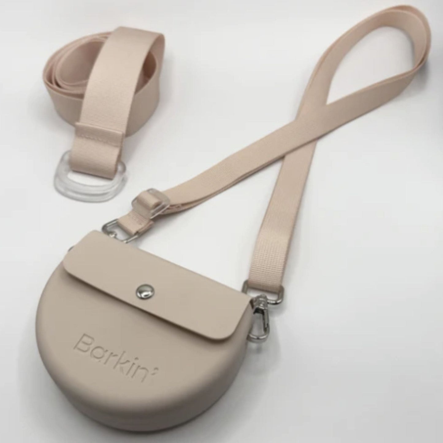 The Barkin' Treat Pouch in Cream