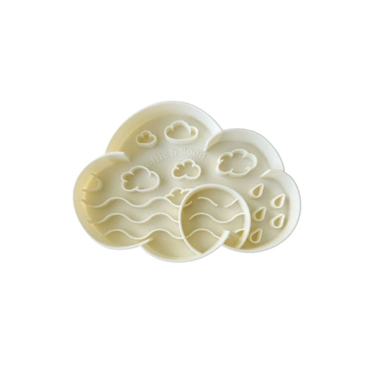 Cloud Slow Feeder Bowl | Coconut