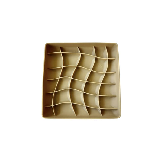 Wavies Slow Feeder Bowl | Mushroom