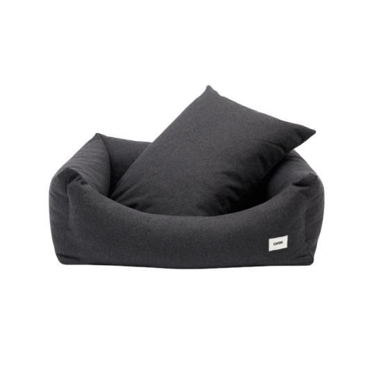 Snozy Anthracite Dog Bed in Noir
