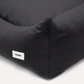 Snozy Anthracite Dog Bed in Noir