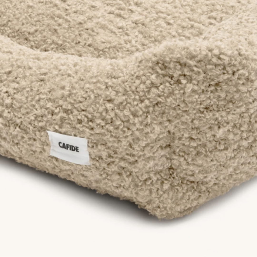 Snozy Sheep Dog Bed in Beige