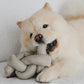 Nou | Grey with Crinkle Clusters Enrichment Dog Toy