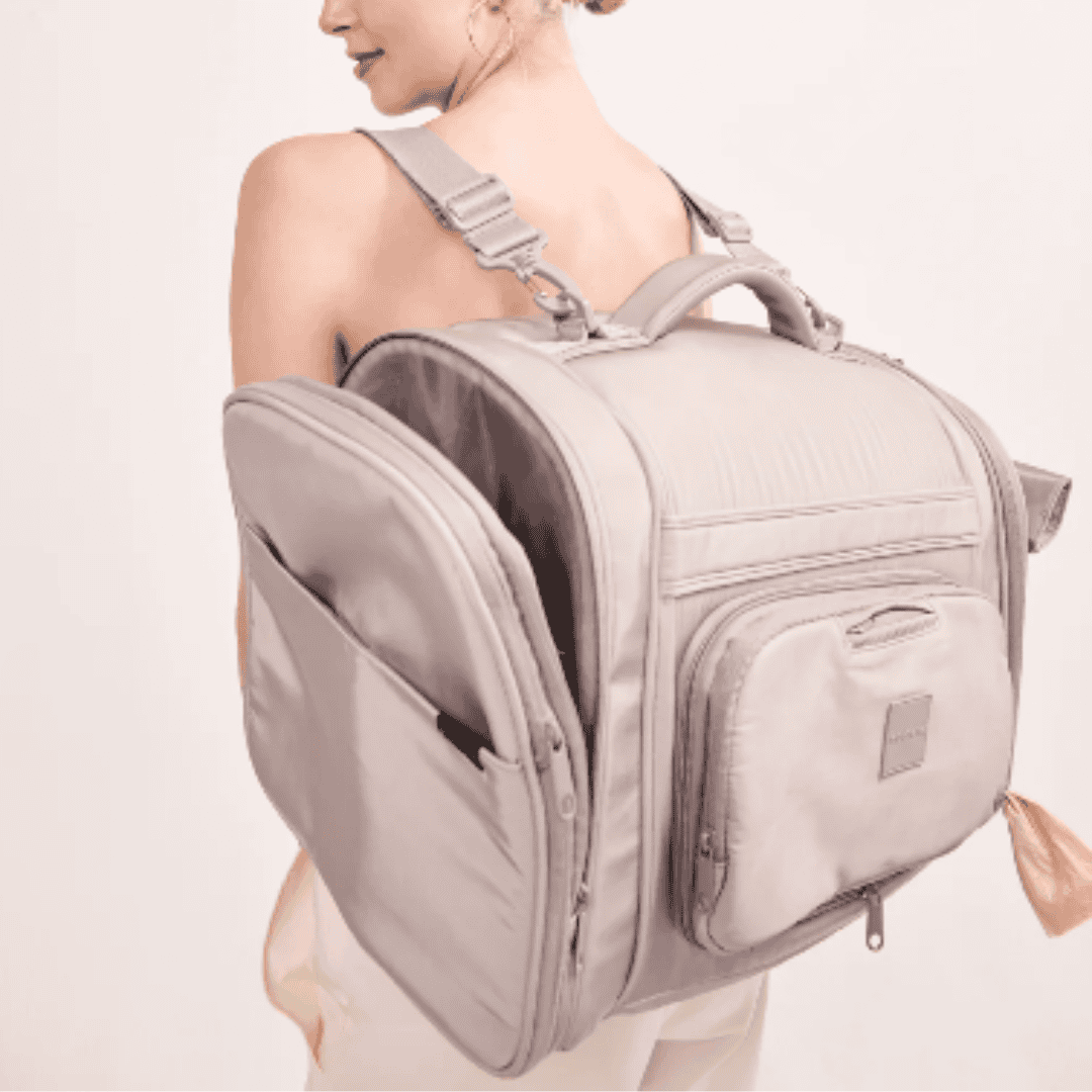 All-in-one Airline-Compliant Travel Dog Carrier | Stone