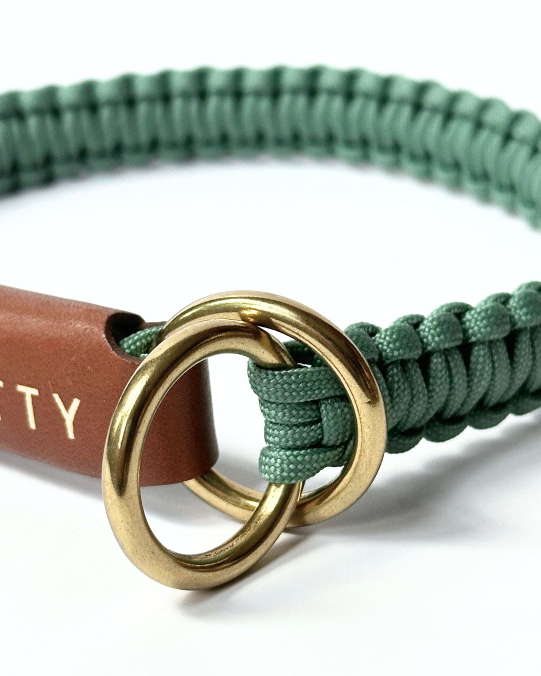 Slip Dog Collar in Mint