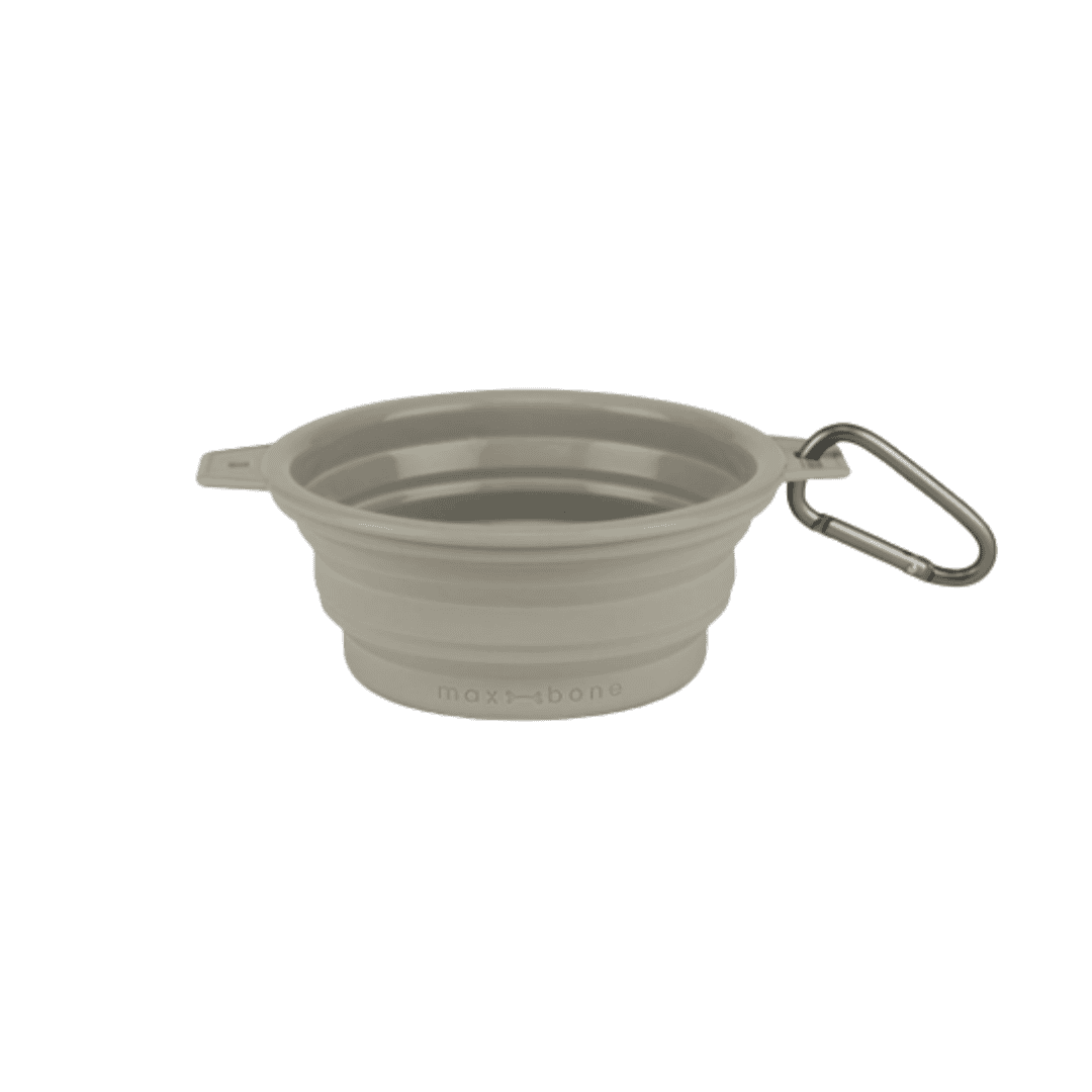 Tubber Travel Dog Bowl | Grey