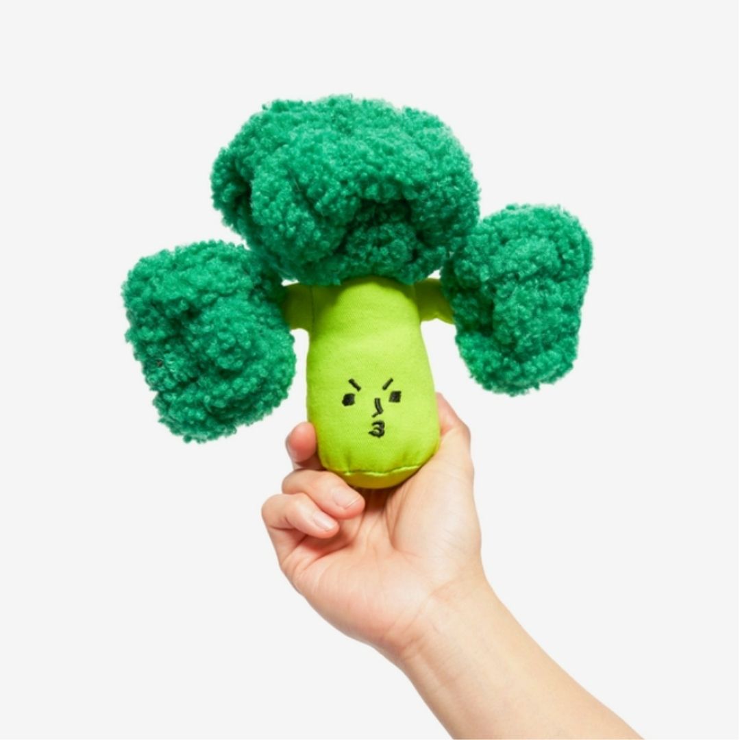 Broccoli Nose Work Plush Dog Toy