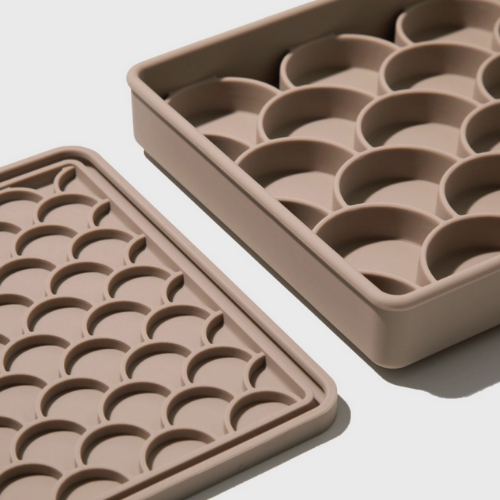 3-in-1 Fish Scale Slow Feeder Bowl | Fig