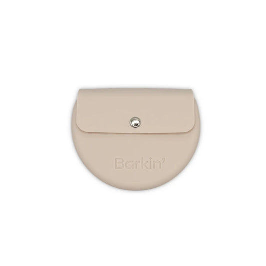 The Barkin' Treat Pouch in Cream