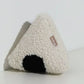 3D Spotted Triangle Plush Dog Toy - Onigiri