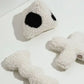 3D Spotted Triangle Plush Dog Toy - Onigiri