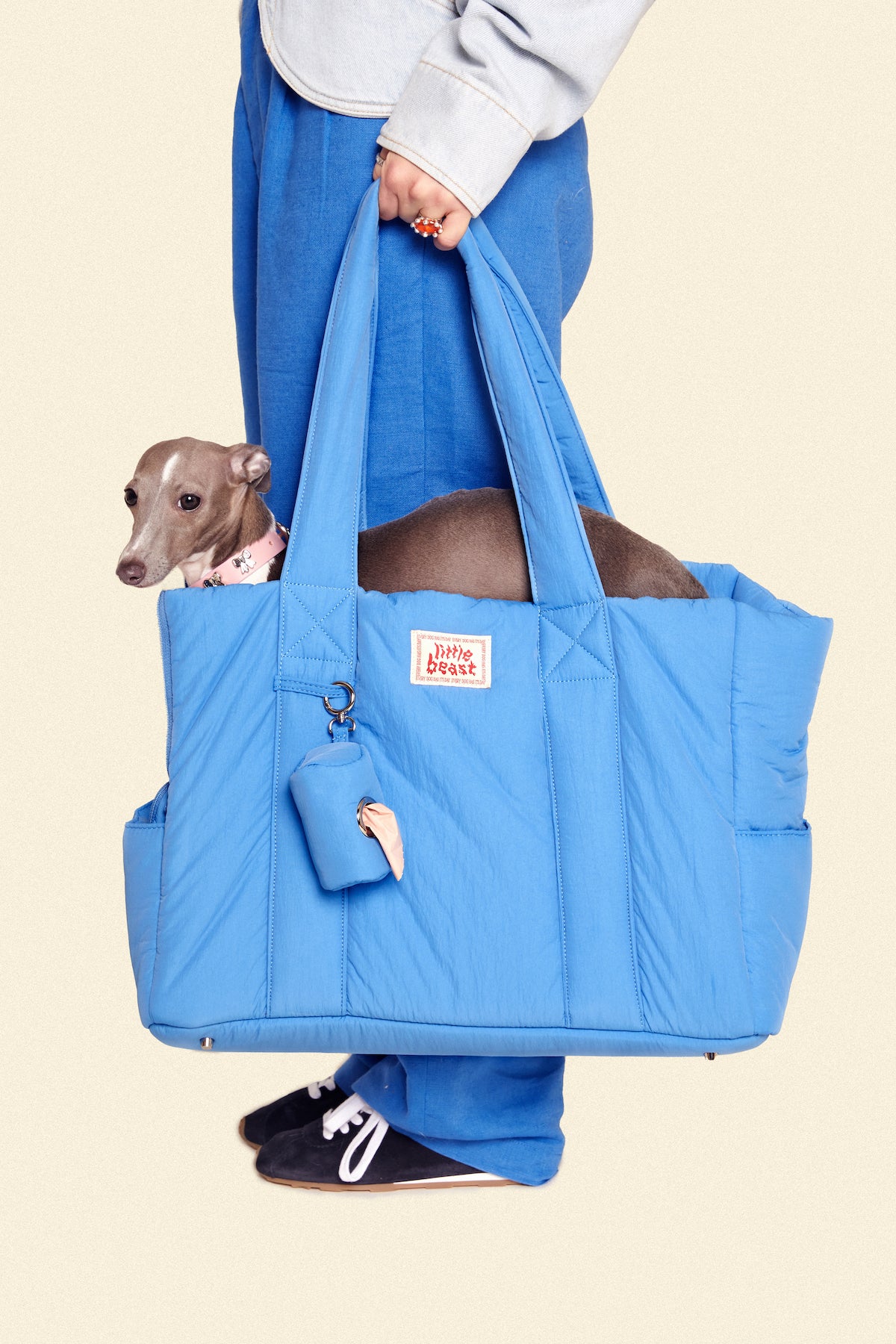 The Little Beast Dog Carrier Baby Blue