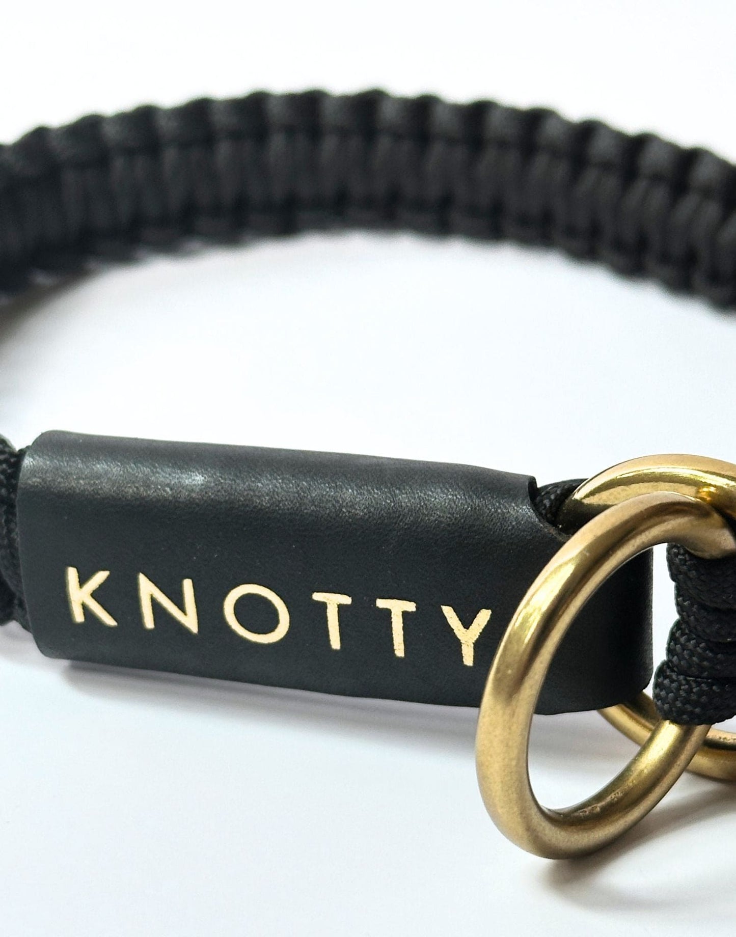 Slip Dog Collar in Black