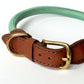 Rope Dog Collar in Mint