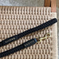 Braided Knotty Dog Leash in Black