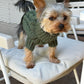 Fisherman Dog Sweater in Green