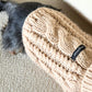 Fisherman Dog Sweater in Cream