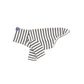 Café in Paris Black Striped Sweatshirt in White